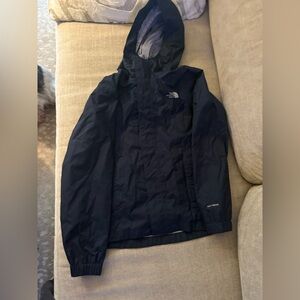 North face rain jacket. Youth size 7/8